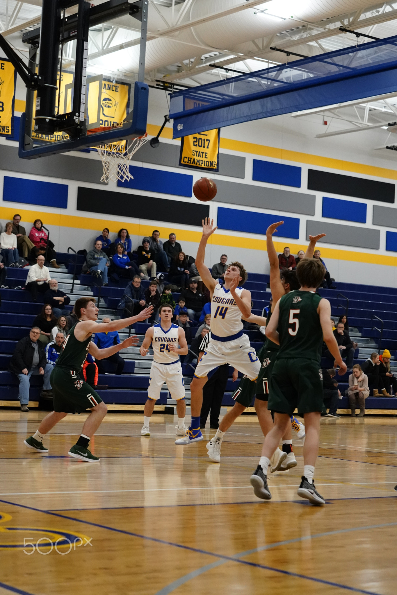 Campbellsport B-ball game 1/24/19