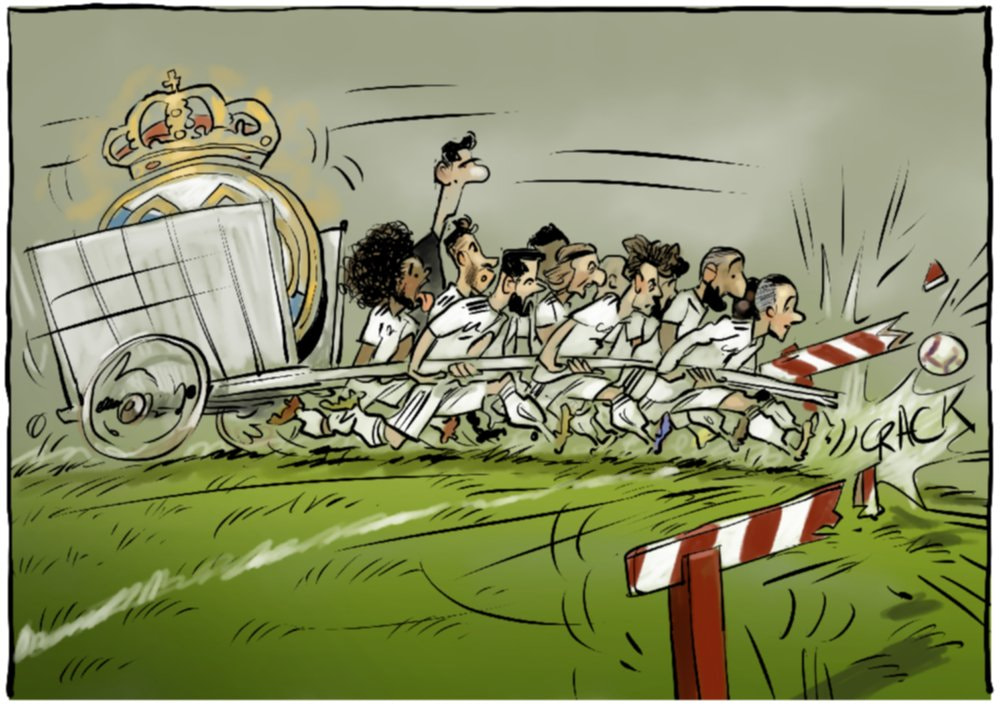 El real madrid ha ganado el Partido del 2019 4 contra 0, sin cristiano Ronaldo