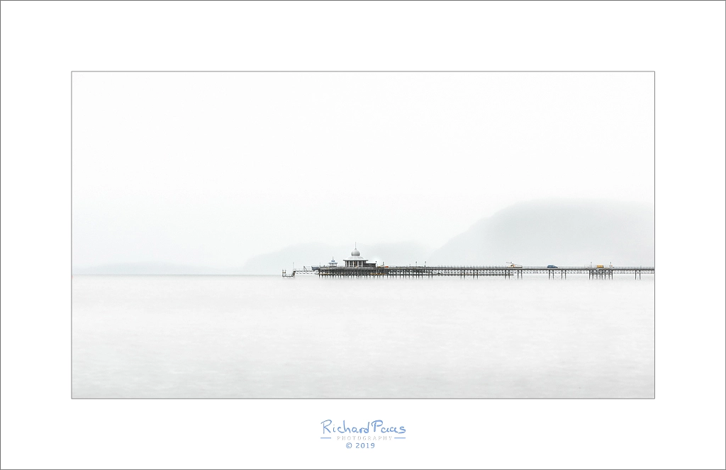 Garth Pier (from Château Rhianfa)  by Richard Paas on 500px.com