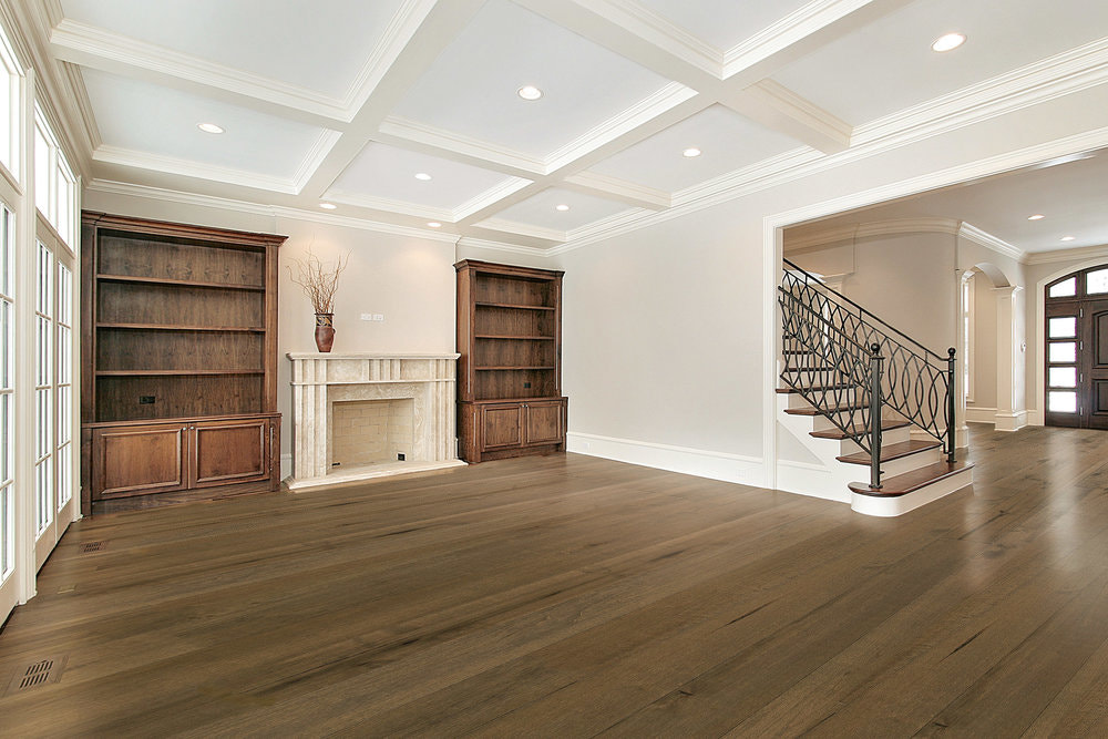 Family Room In New Construction Home