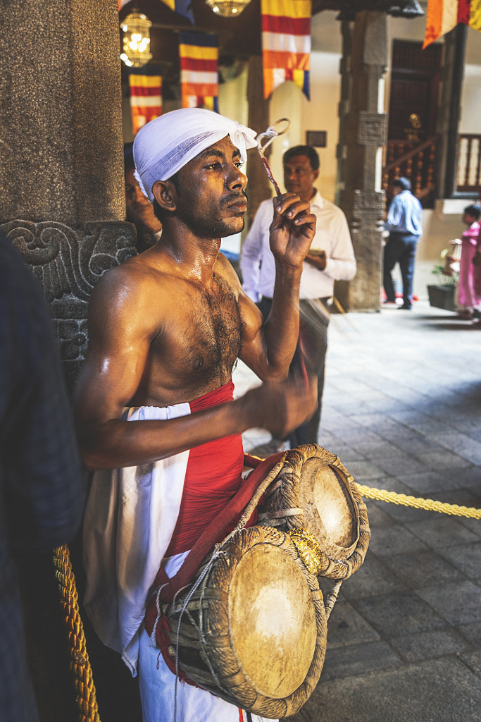 Hewisi Puja, Temple of the Tooth, Kandy #3 by Son of the Morning Light on 500px.com