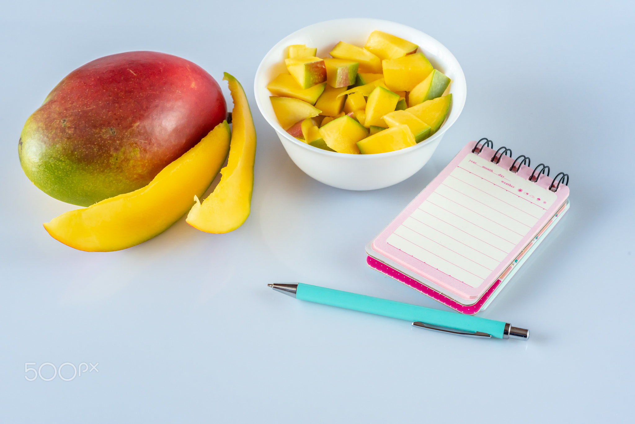 Diet with tropical fruits