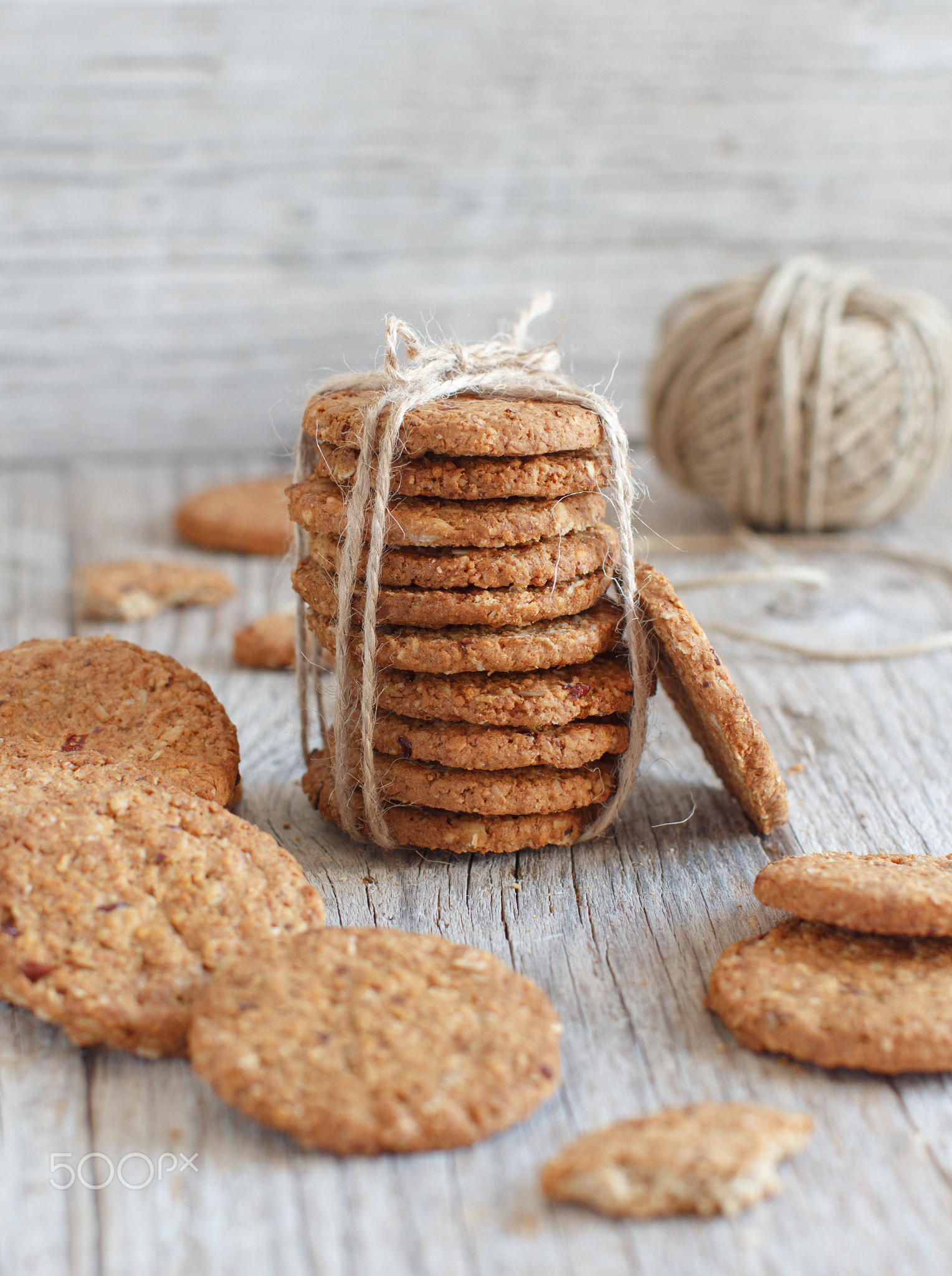 Homemade oatmeal cookies