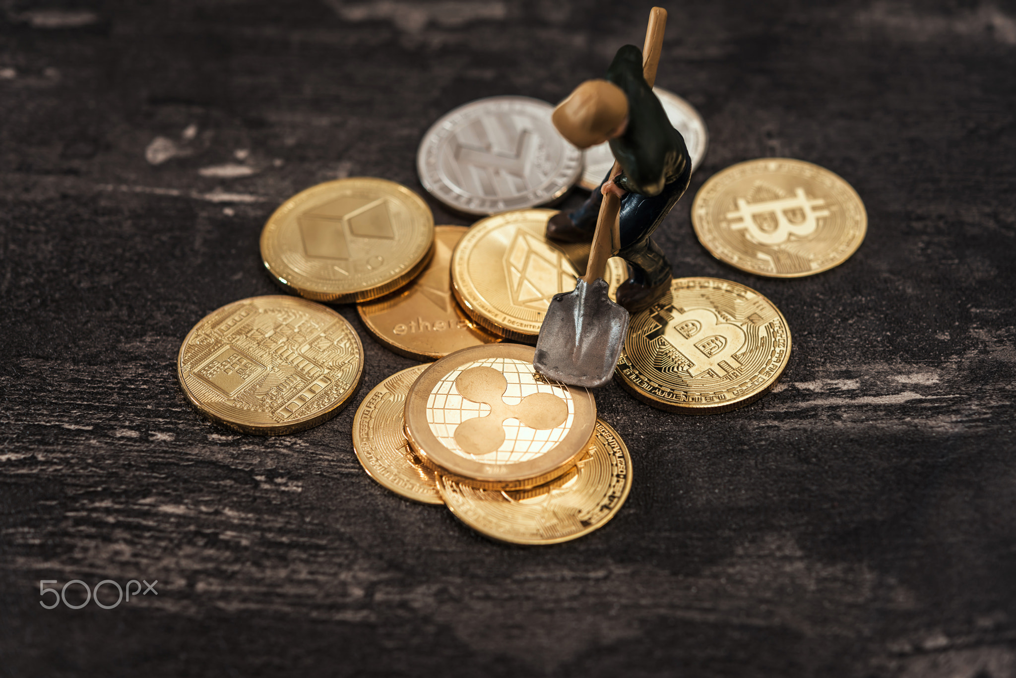 Miners are mining virtual digital currency