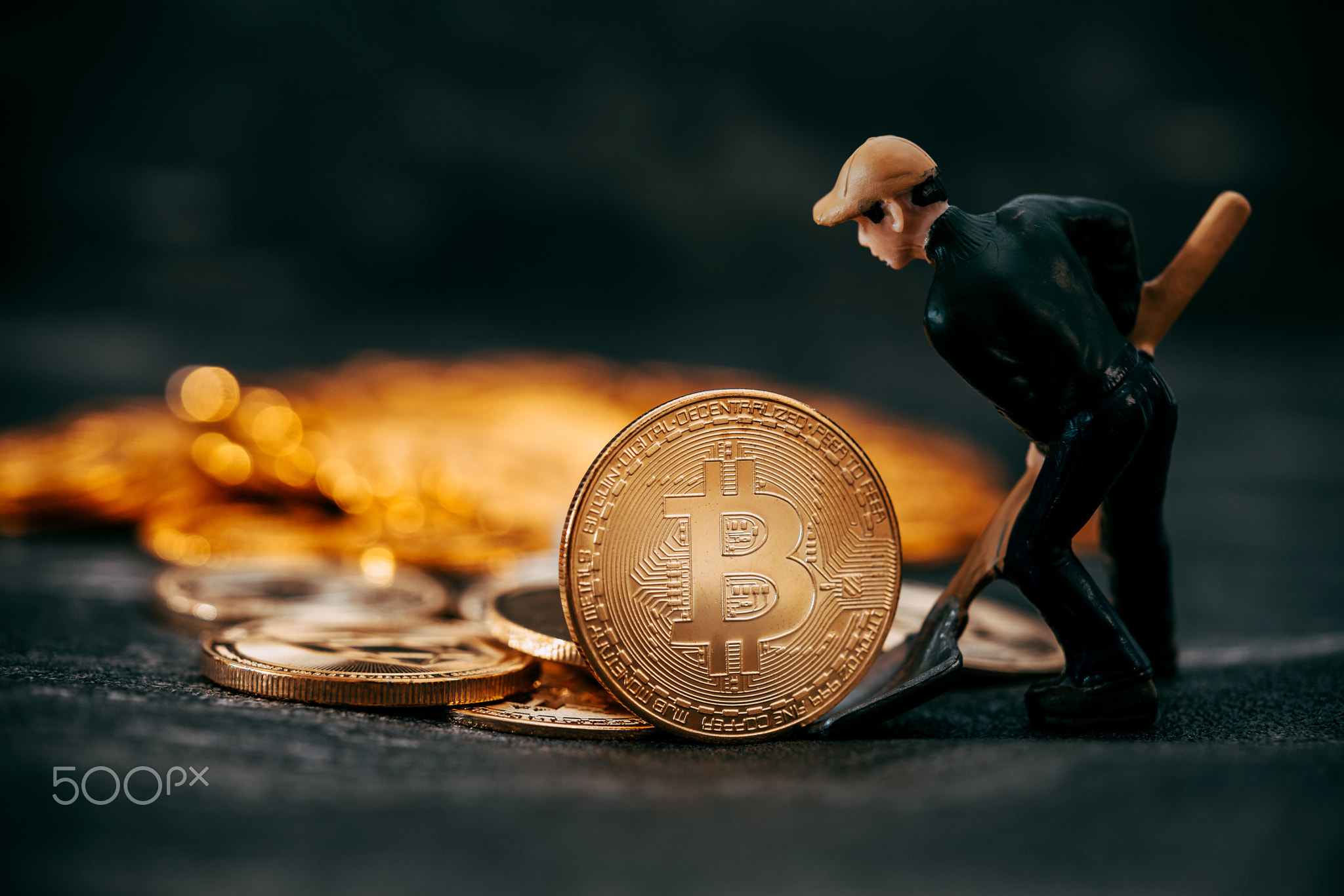 Miners are mining virtual digital currency