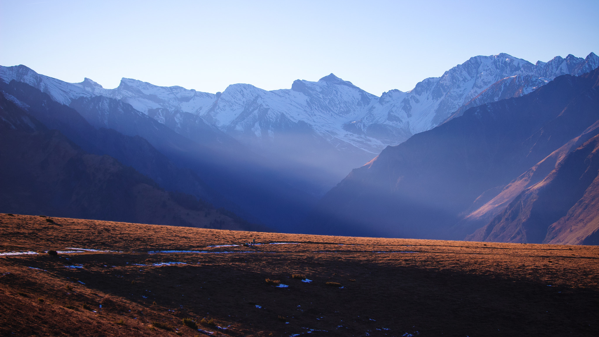 Light on the Pyrenees