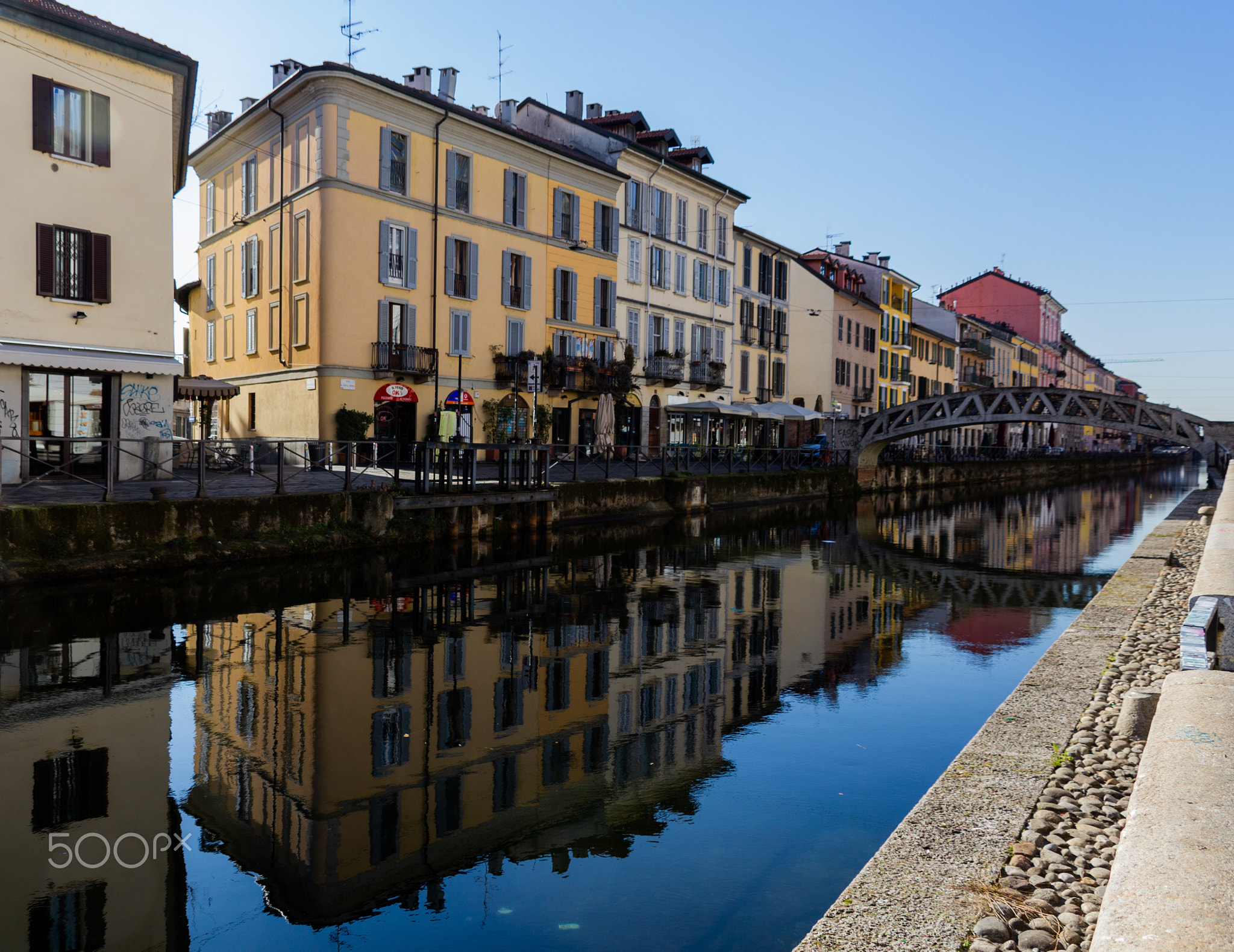 Il naviglio grande di Milano