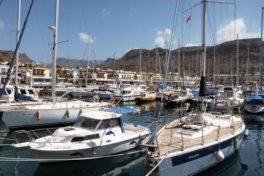 Embarcadoiro Deportivo do Porto de Mogan ( LP de  G Canaria) by Marco Aº Garcia on 500px.com