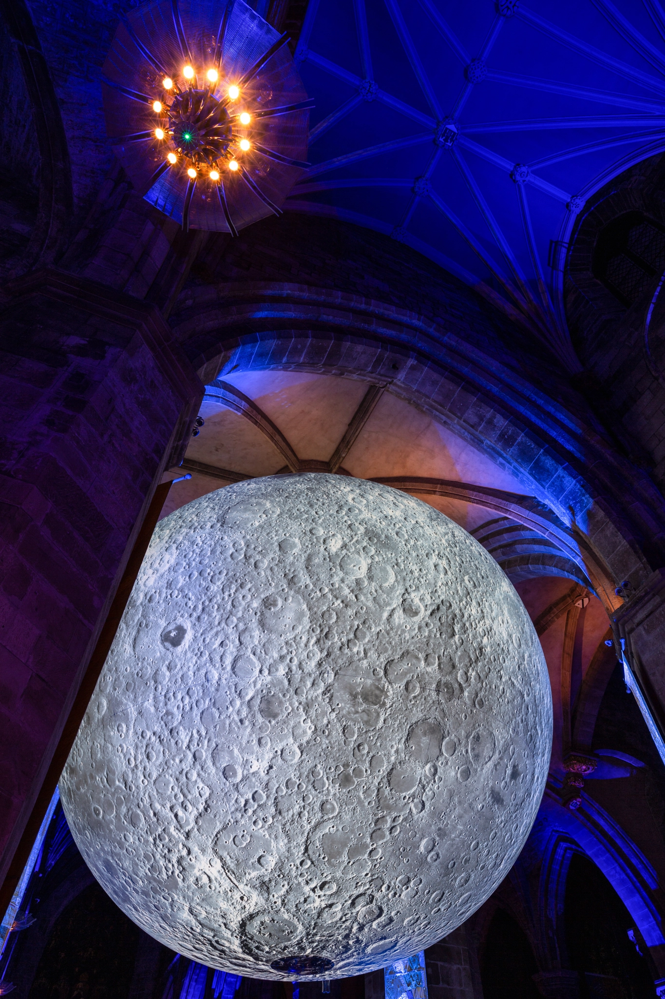 Museum of the Moon St Giles Close n Up