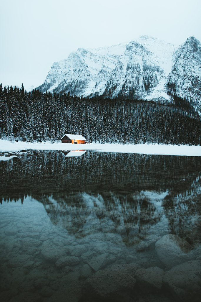 Lake Louise Cabin by Aidan Campbell on 500px.com