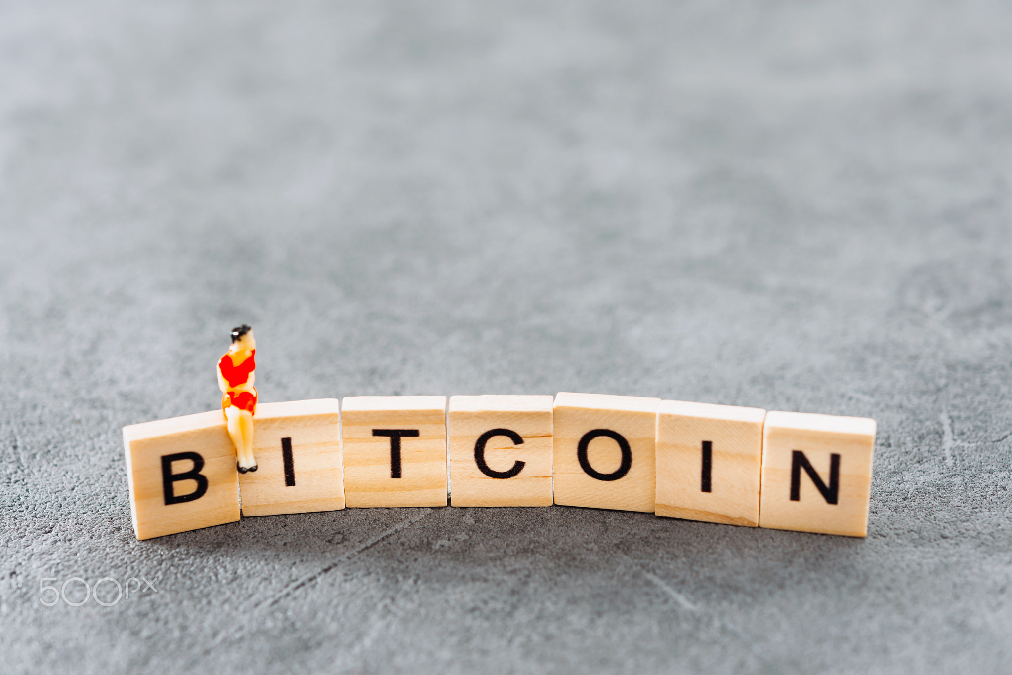 Business investment concept picture - Bitcoin