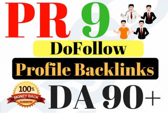 I Will Create PrDa Dofollow Profile Backlinks Manually