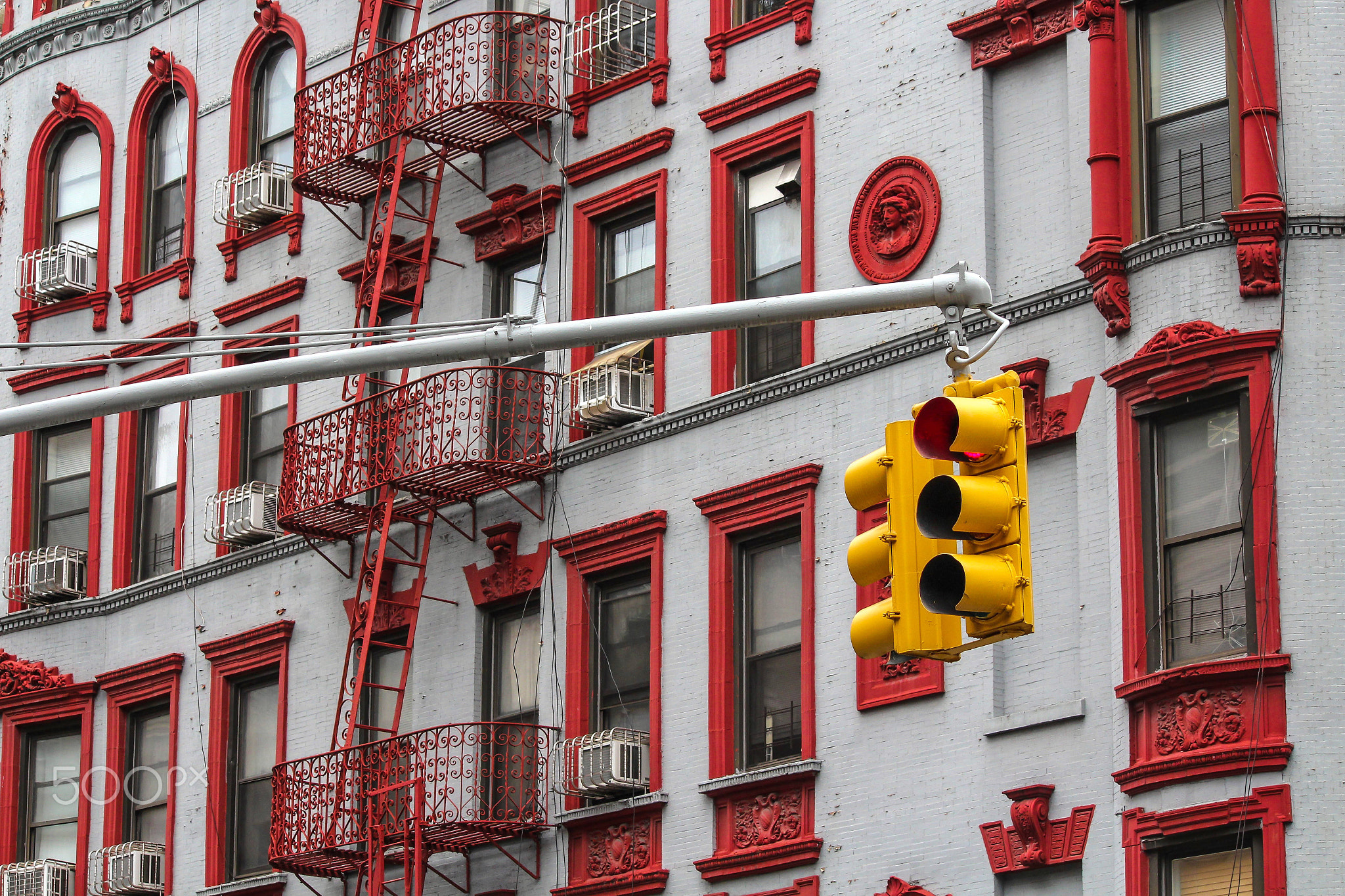 another yellow traffic light
