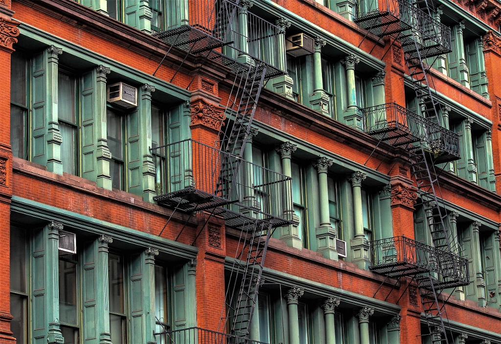 I'll be the rain falling on your fire escape by Catherine Hunter on 500px.com
