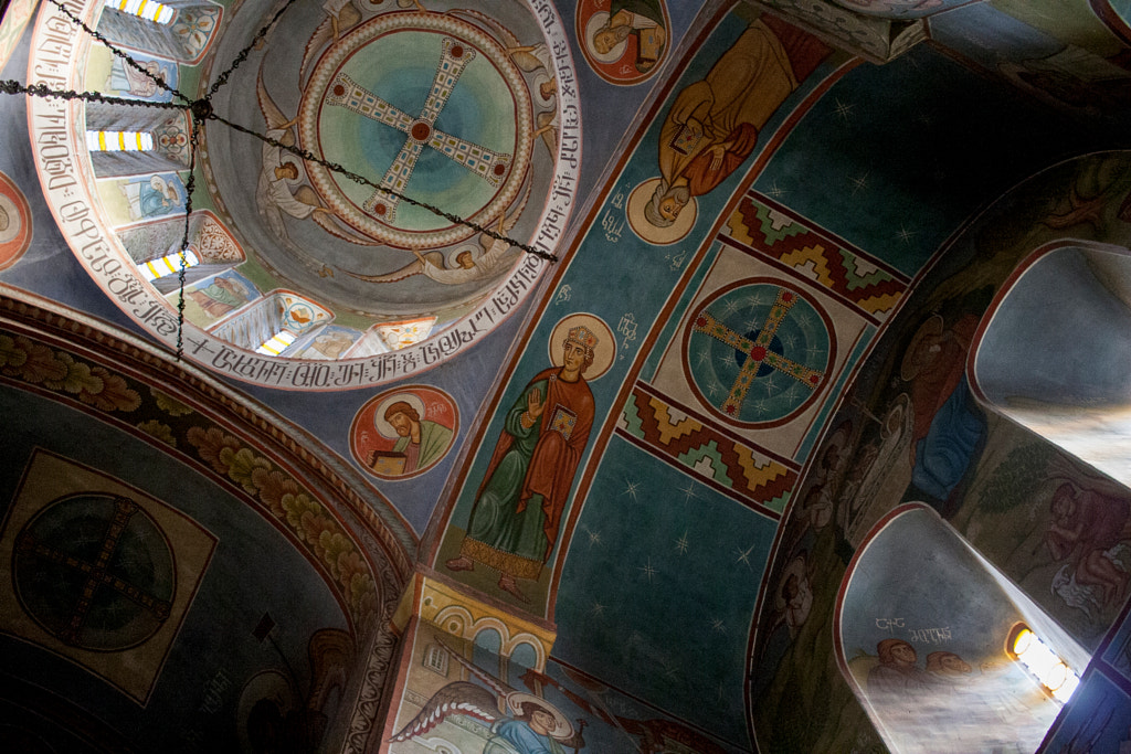 The frescoes in the Georgian Church. Narikala by Georgy Urushadze on 500px.com
