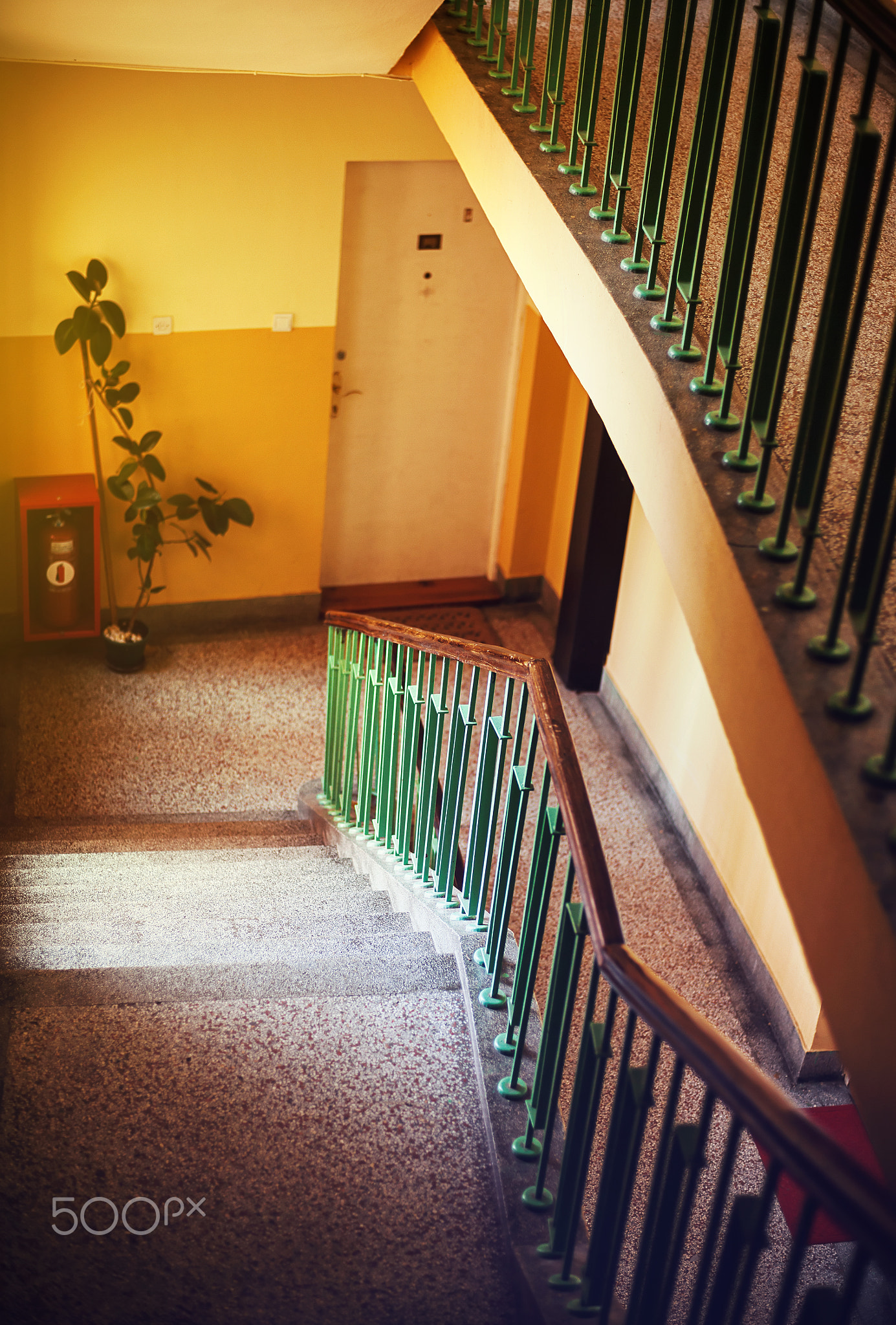 Retro Building Hall