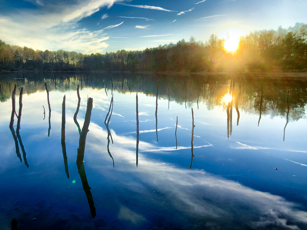 Reflected sticks by Bjorn Beheydt on 500px.com