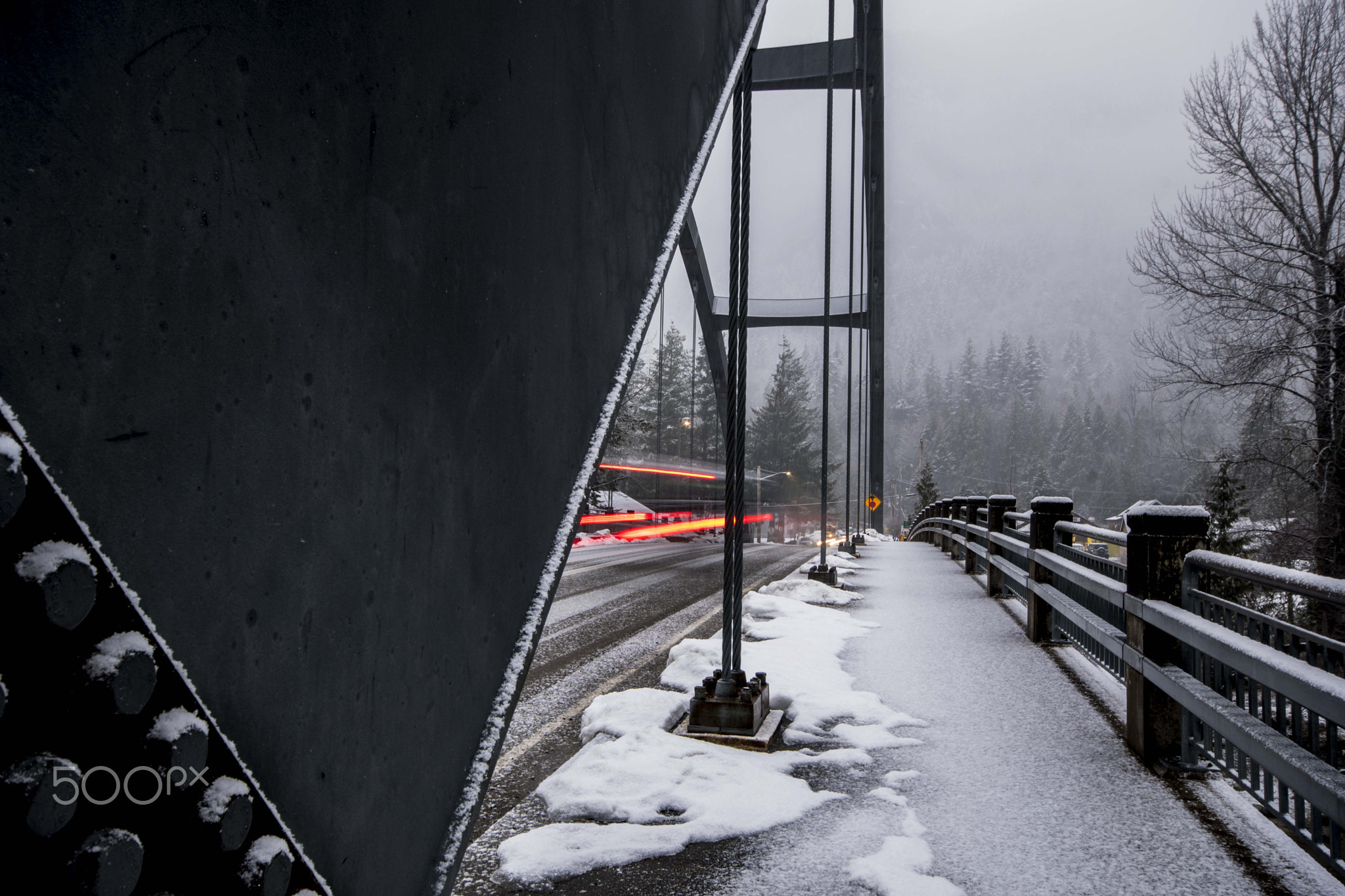 Perspective On A Bridge