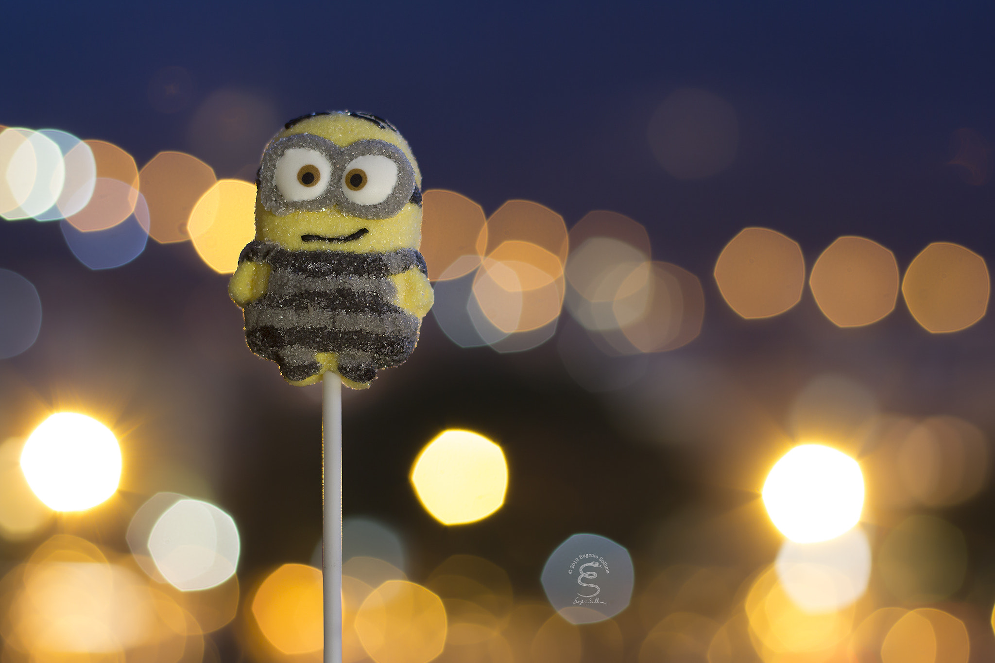 Minion marshmellows
