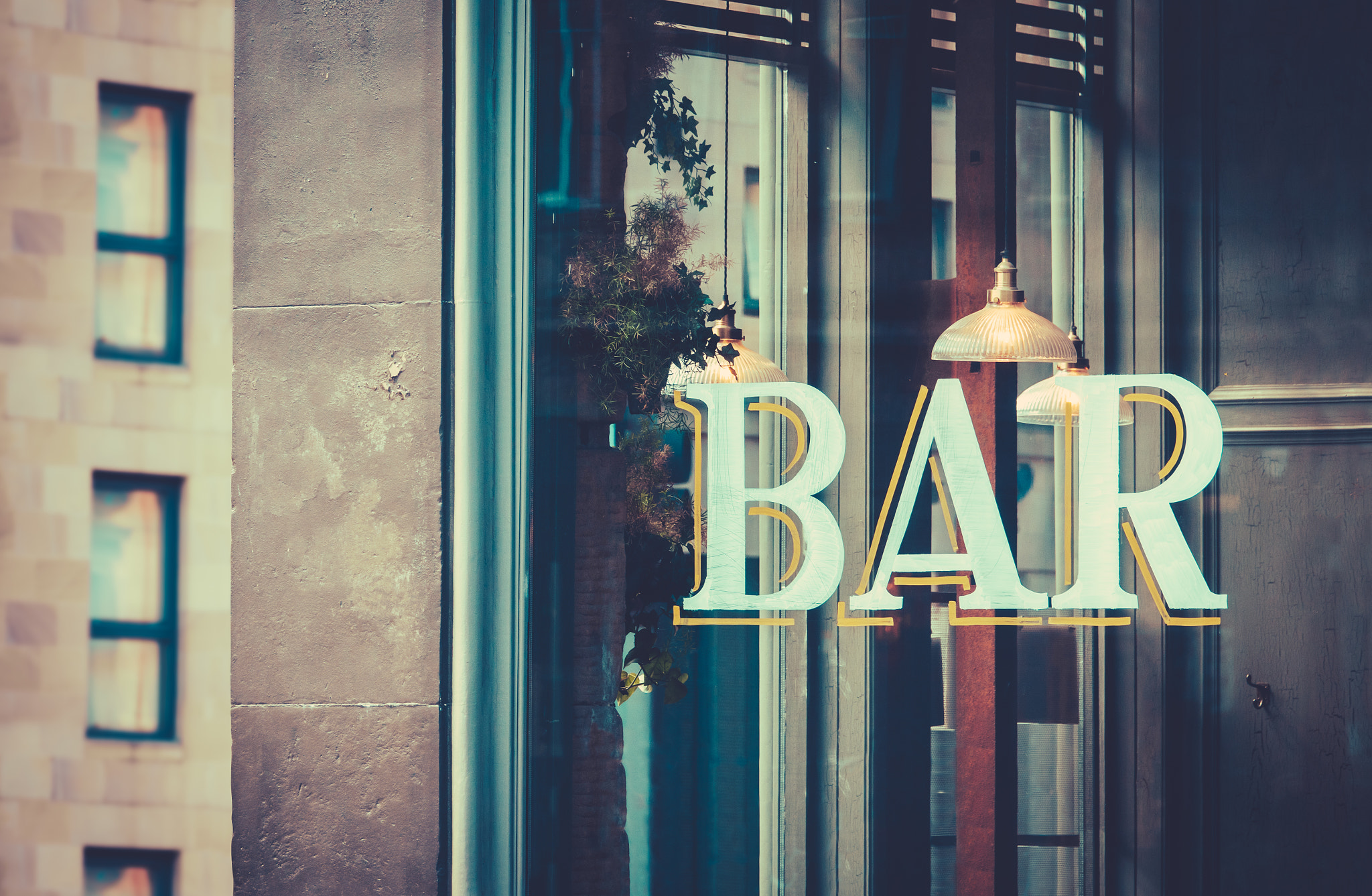 Trendy Urban Bar