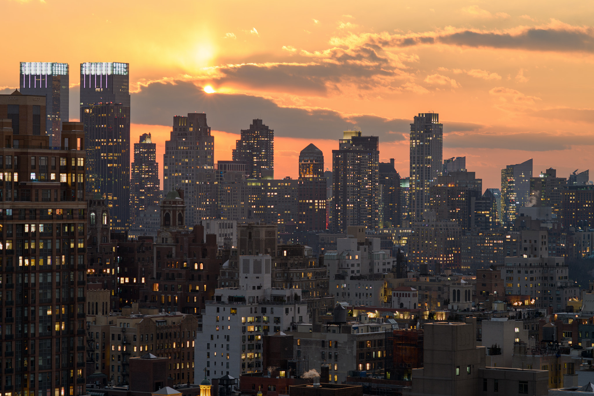 Cityscape Sunset