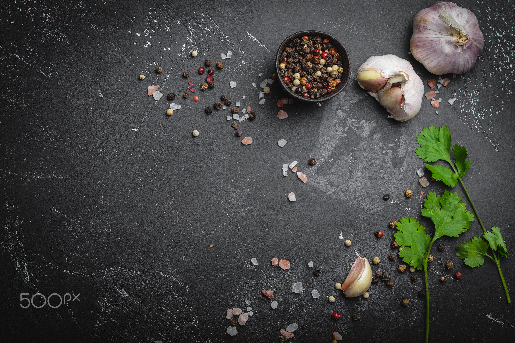 Cooking food concept