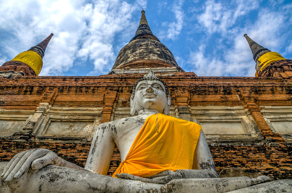 Wat Yai Chai Mongkhon by CHRIS  TAYLOR on 500px.com