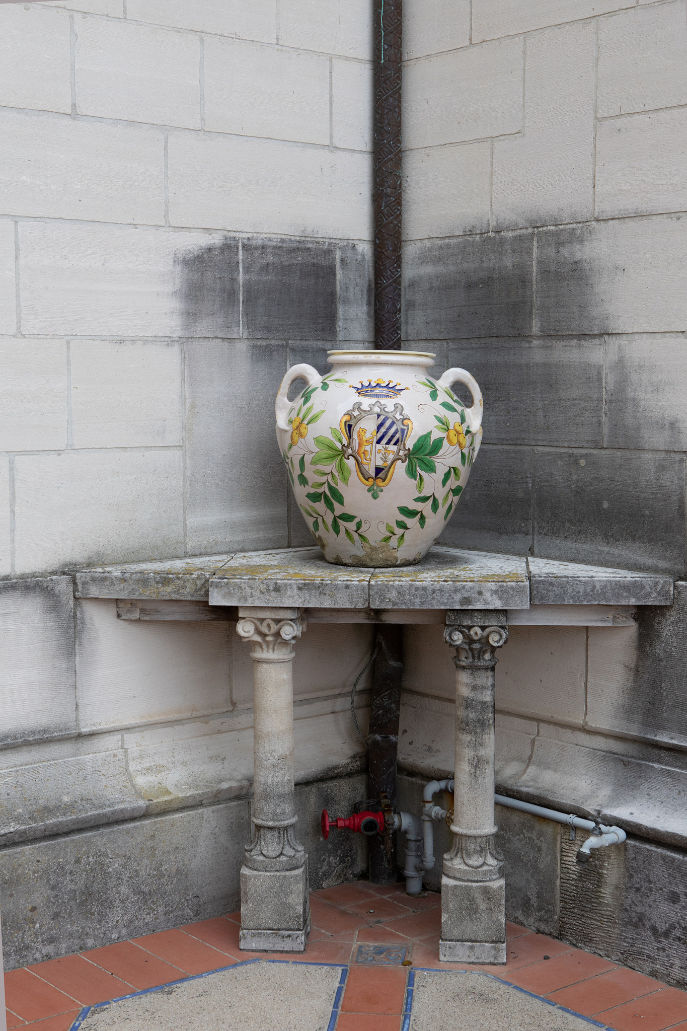 Ceramic Jar Hearst Castle San Simeon