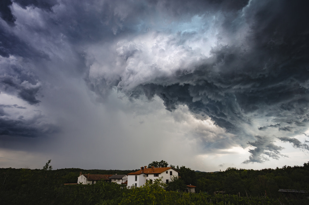 Clouds With Heavy Hail by Jure Batagelj on 500px.com