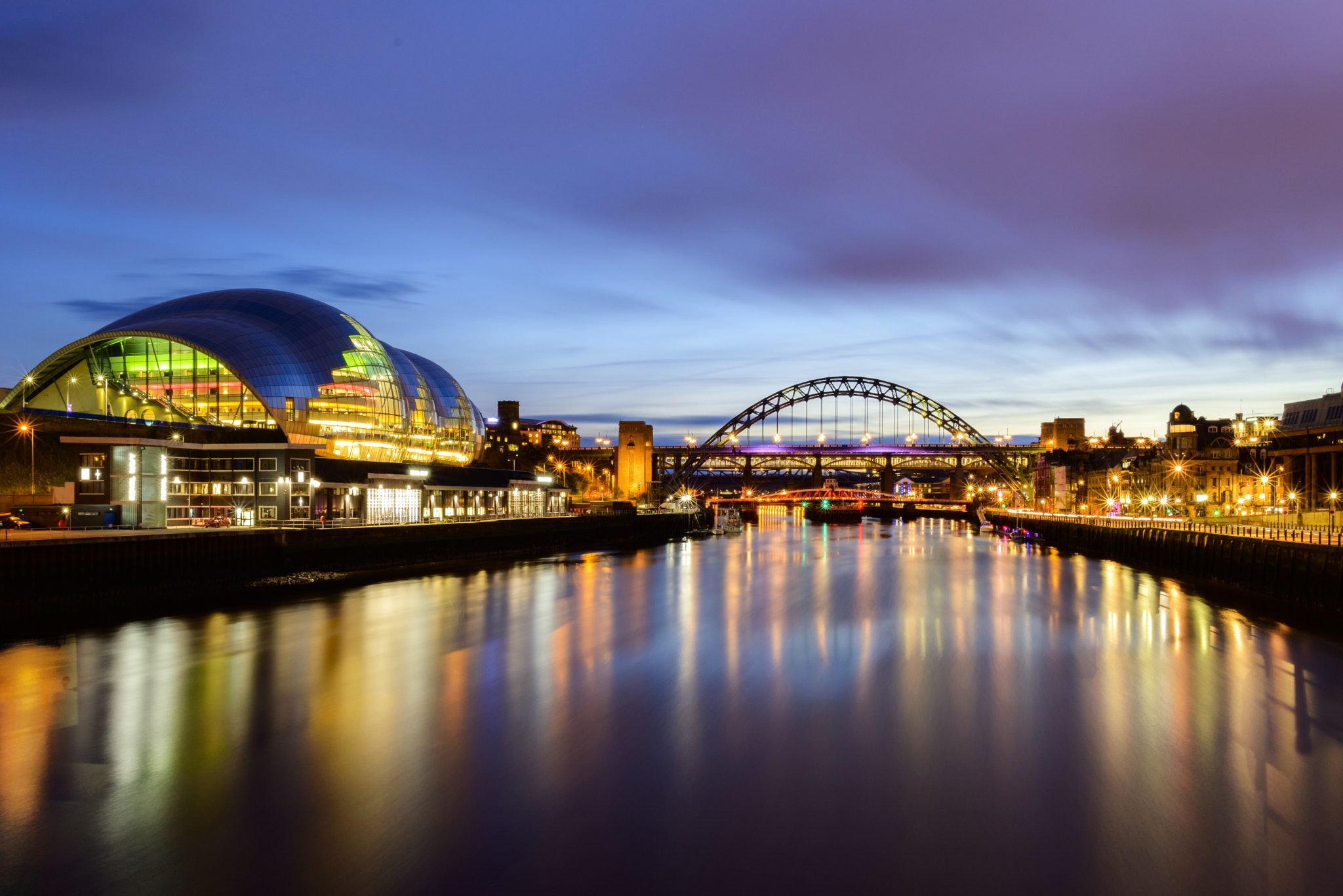 Newcastle reflection