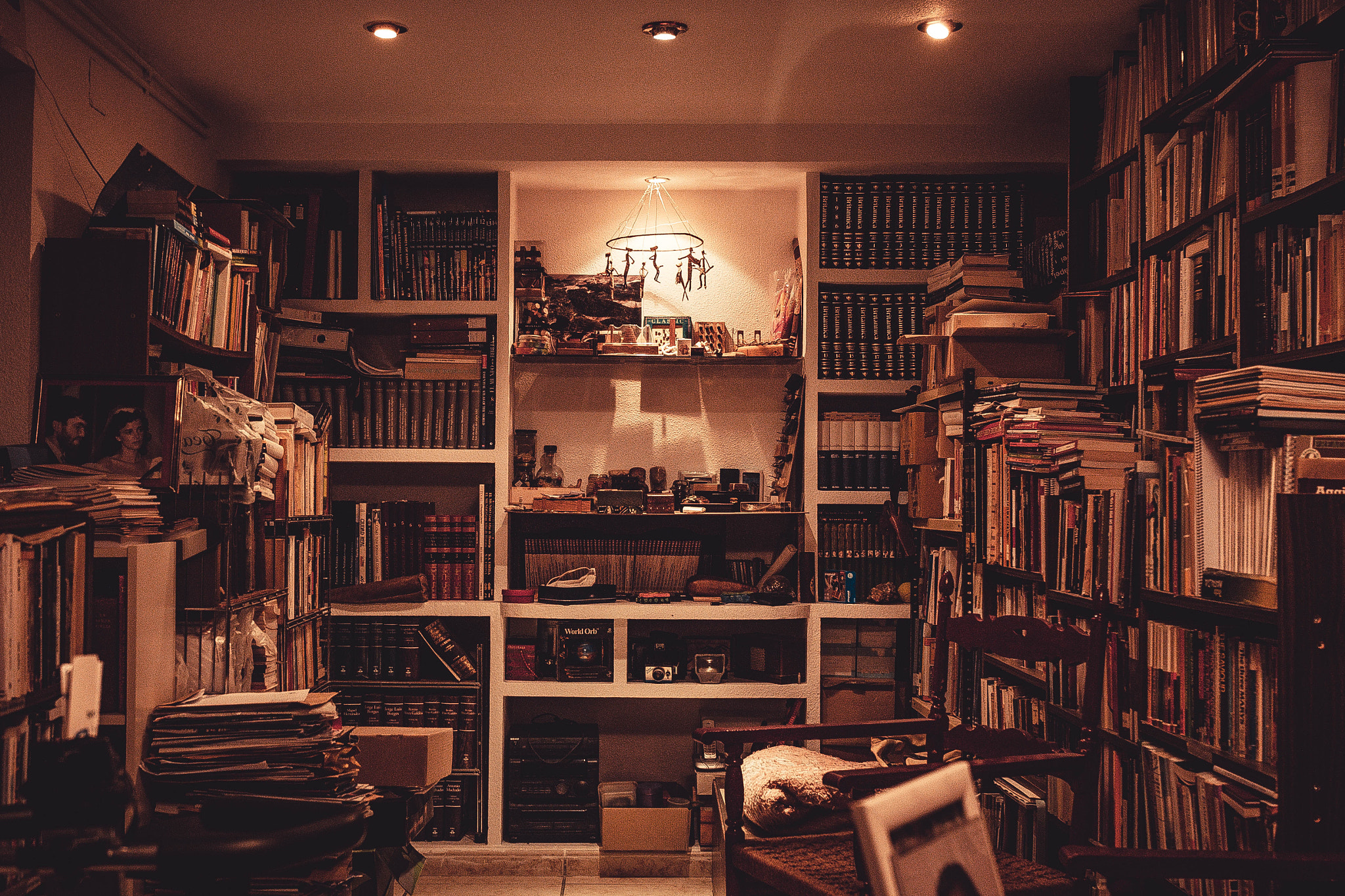book stack bookcase books