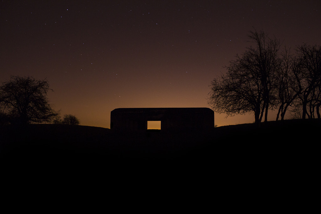 War Bunker Silhouette by Matthew Hartley-James / 500px