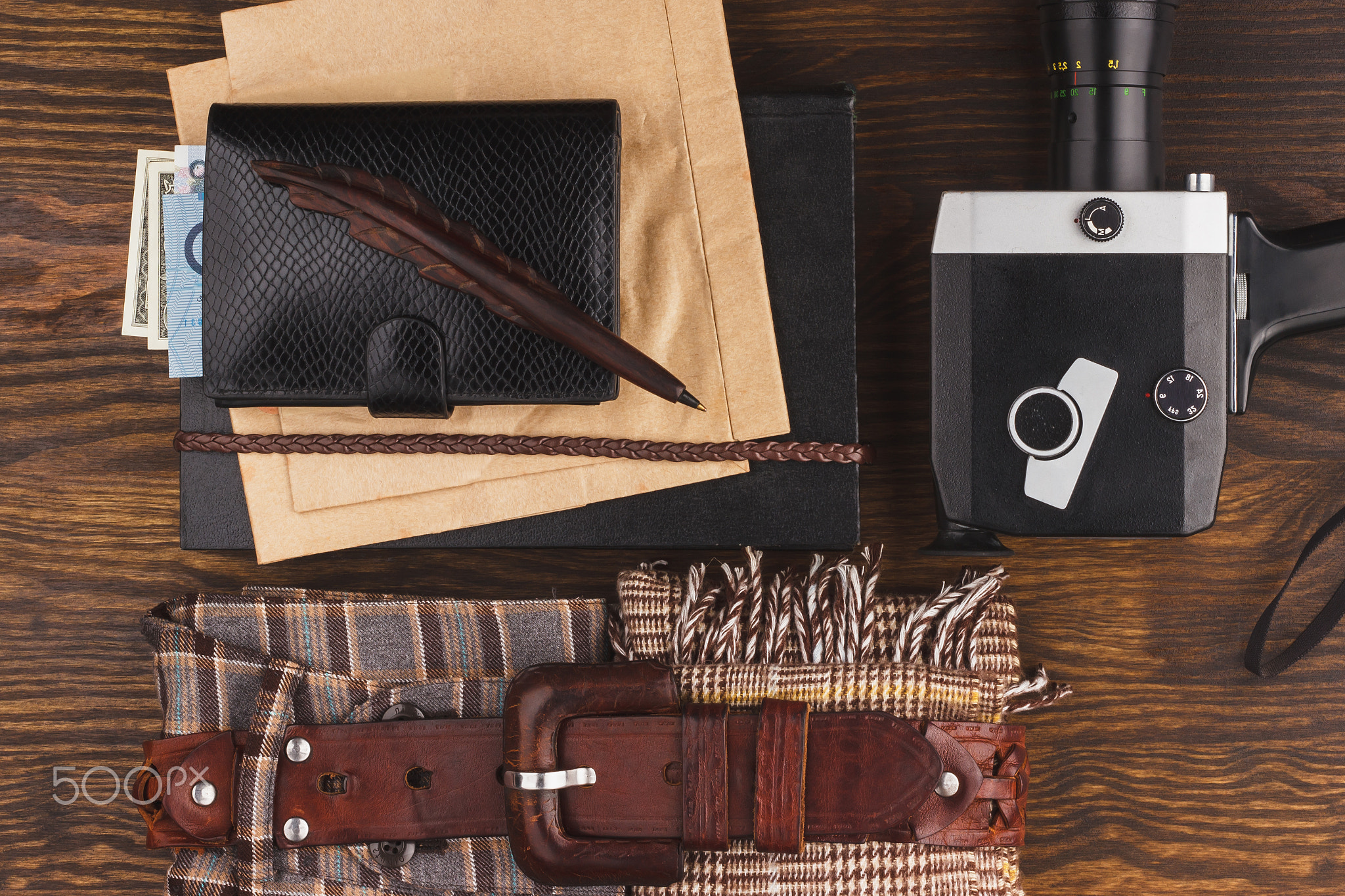 Background from different objects for travel