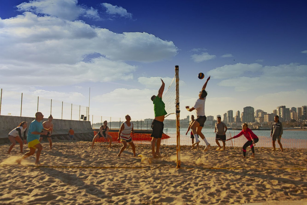 Beach volleyball by Taner Düner on 500px.com