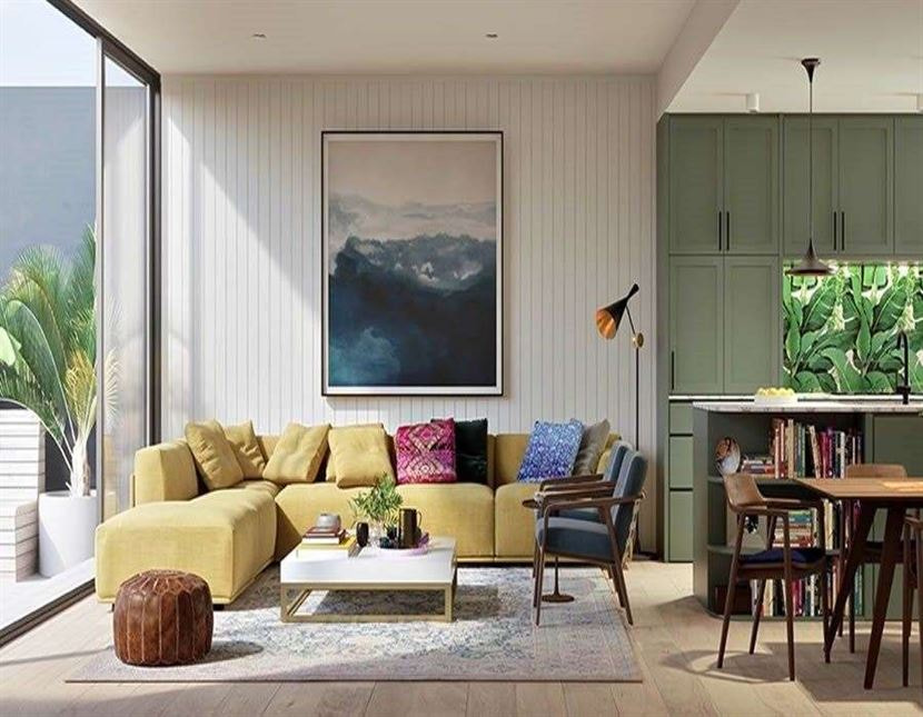 en guzel ev yasam alani dekorasyonlari