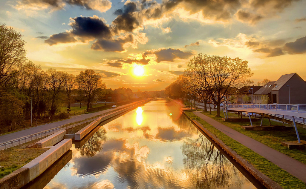 Golden sunrise by Bjorn Beheydt on 500px.com