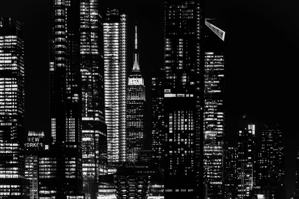 New York Skyline At Night by Jay De Winne on 500px.com