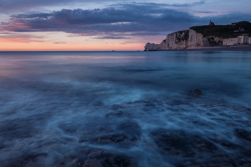 Etretat sunset by Marco Petroi on 500px.com