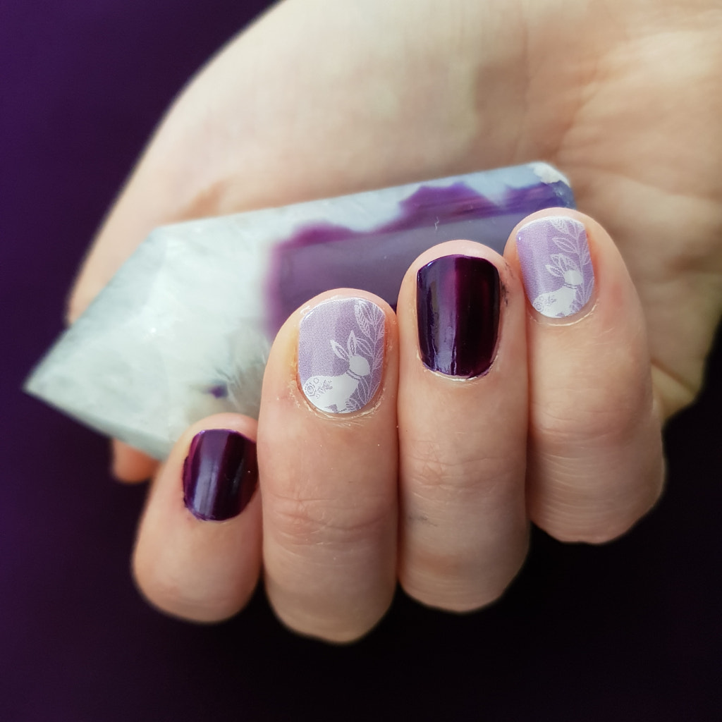 Purple Easter manicure by Elizabeth Fitzgerald on 500px.com