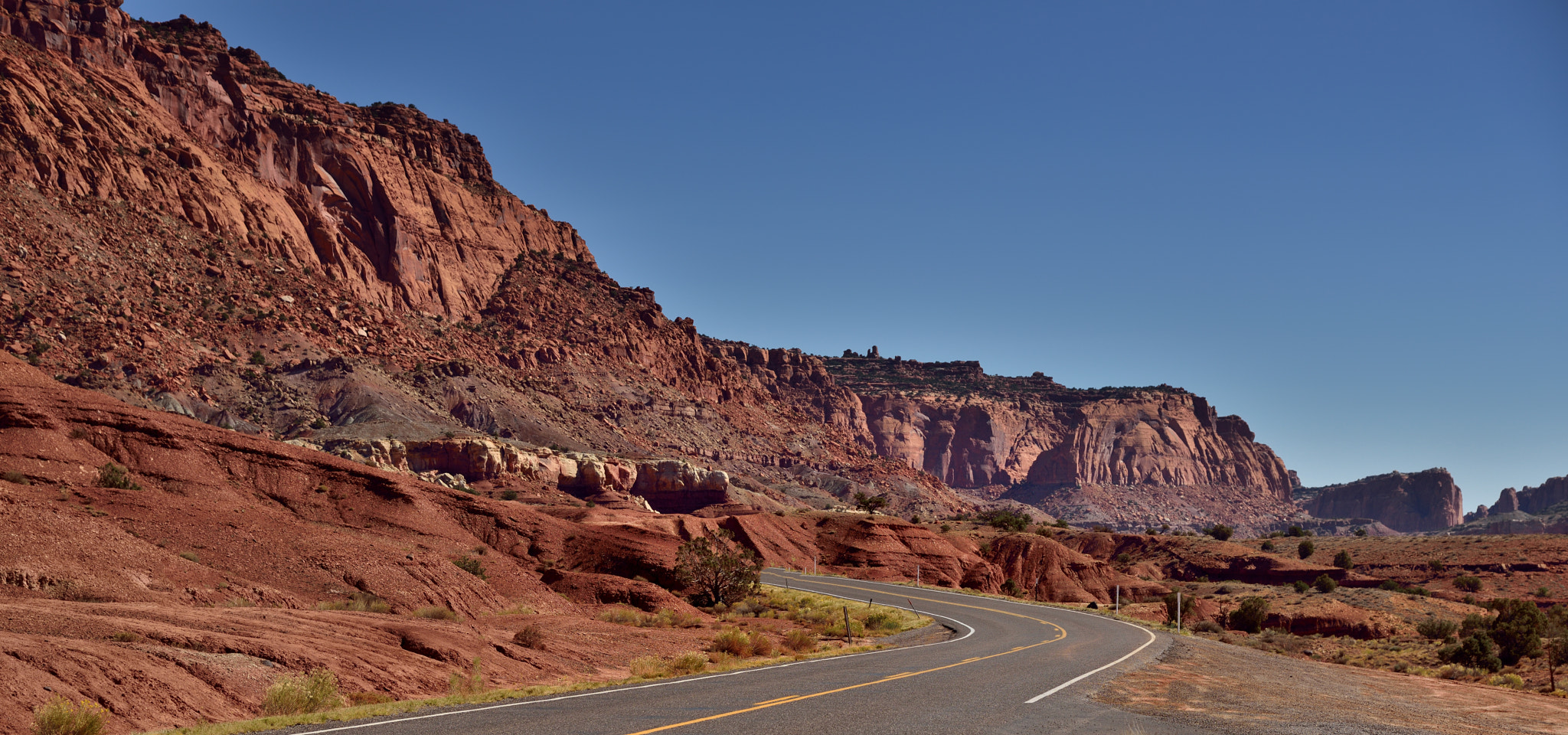 A Road to Travel into Capitol Reef National Park...
