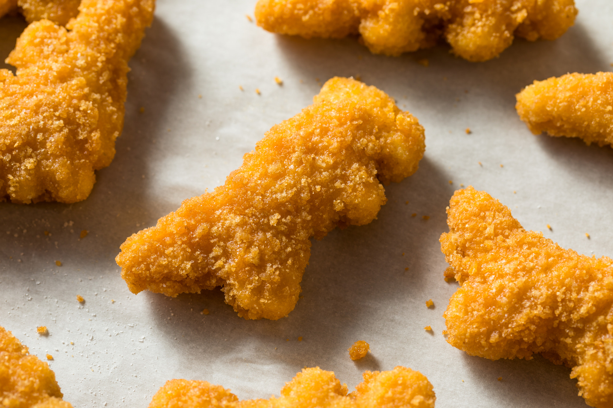 Kids Dinosaur Shaped Chicken Nuggets