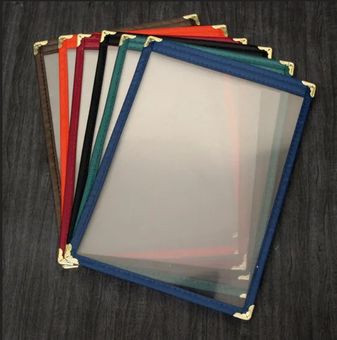 Menu Folder for Restaurant