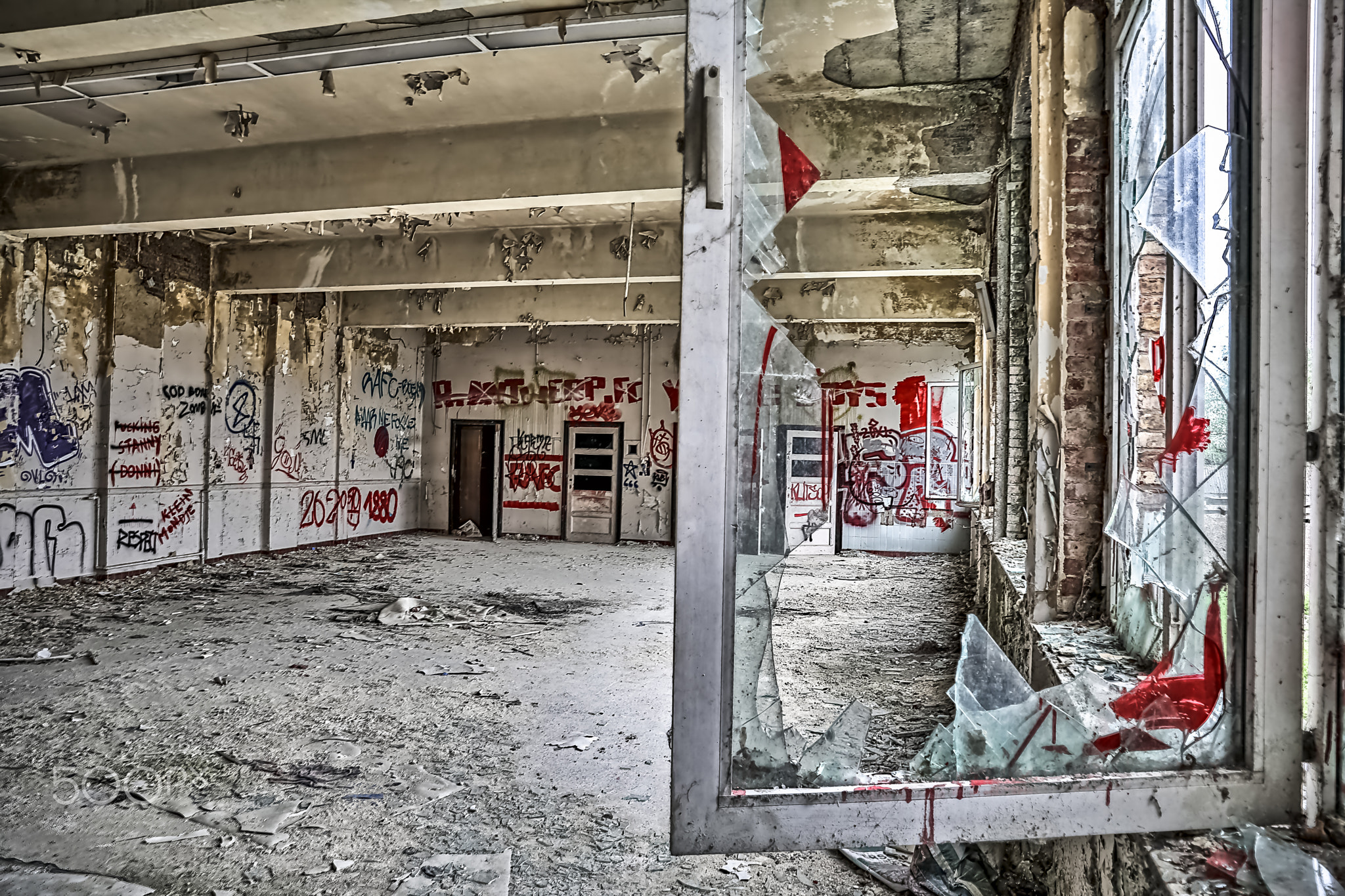 Abandoned site in Hemiksem Belgium