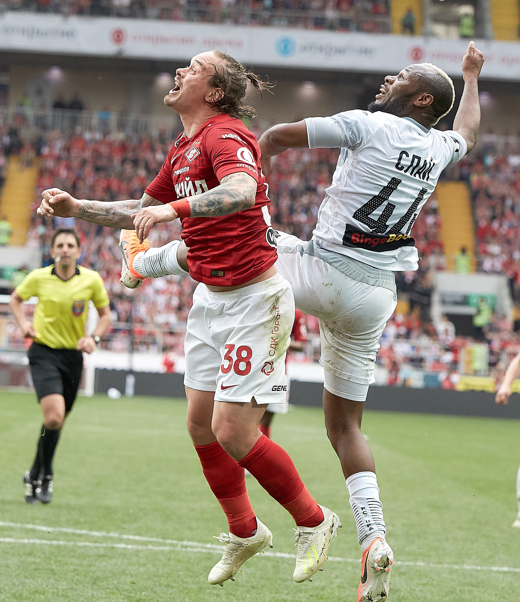 Andrey Yeshchenko and Sylvester Igboun Emeka