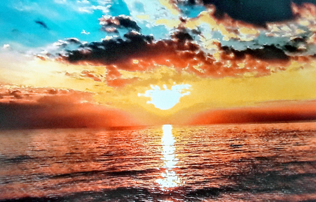 Sun of fire , water of sea by TC Hüseyin Ökten on 500px.com