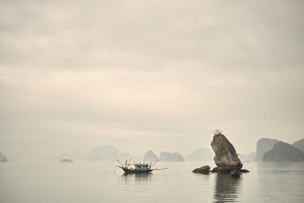 Lan Ha Bay, Fishing Boat by Morten Byskov - 5050 Travelog on 500px.com