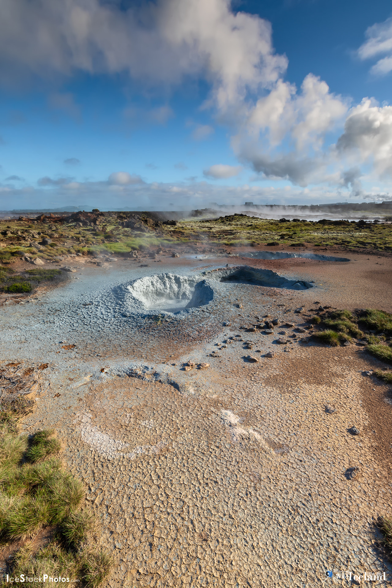 Geothermal area in Reykjanes Peninsula - #Iceland