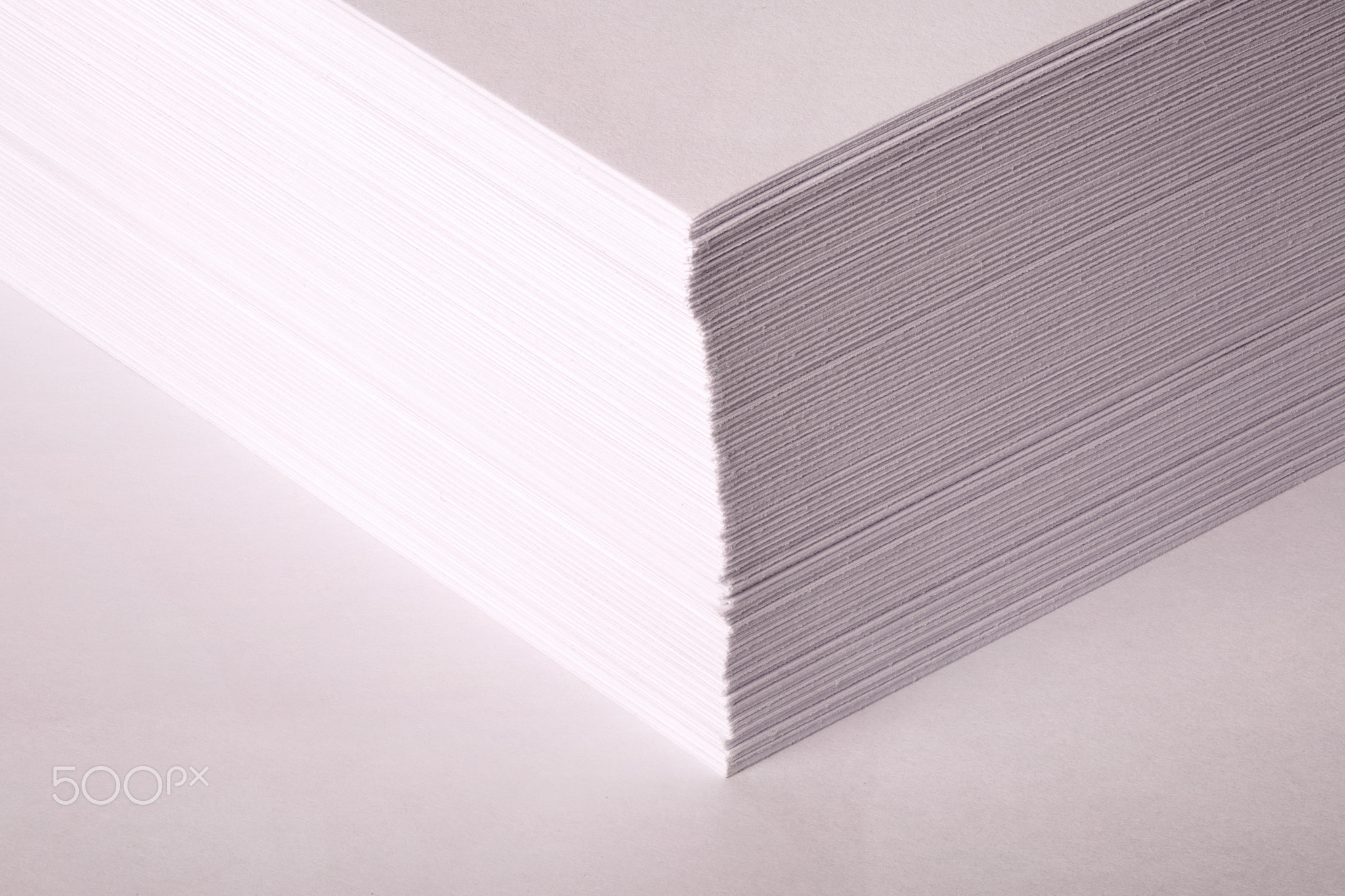 a bundle of white paper for the Office