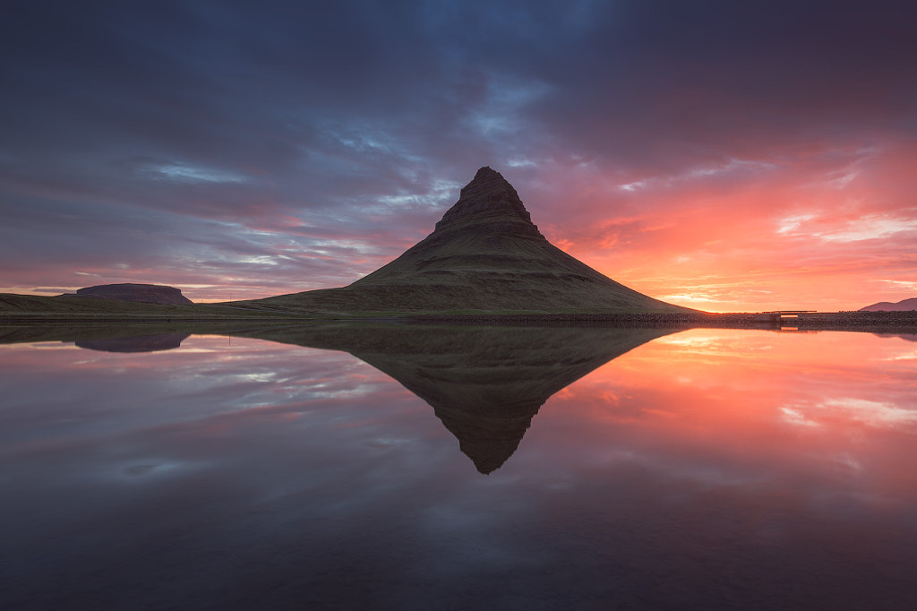 Reflection of Kirkjufell by Iurie Belegurschi on 500px.com