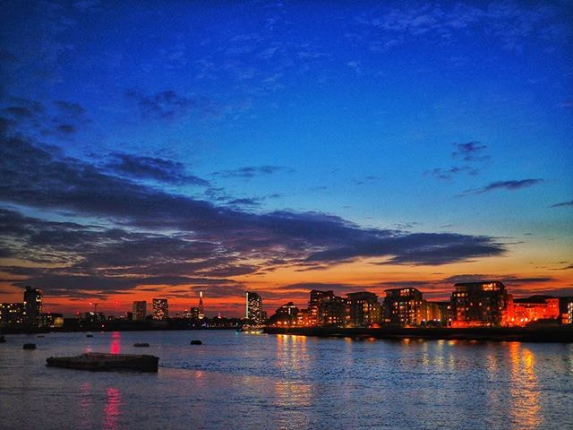 London sunset seen from Greenwich peninsula. <br>#myolympus #mypenf #olympuspenf #pengeneration...